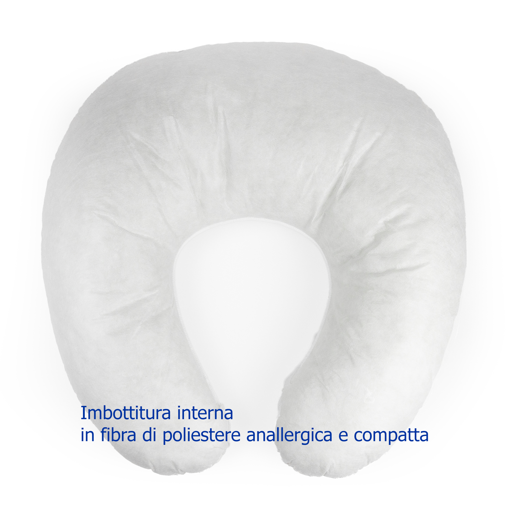 Cuscino allattamento MEDIUM sfoderabile | GRIGIO - immagine 2