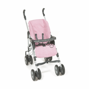 PAMBABY Rivestimento in Spugna di Cotone per passeggino | ROSA